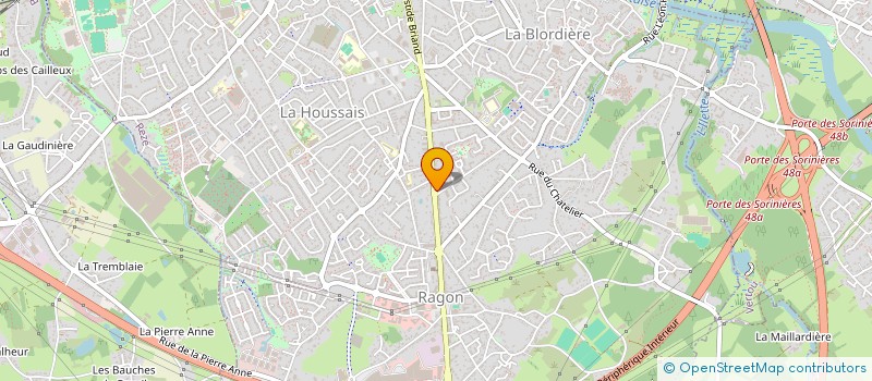 localisation de l'entreprise ENTREPRISE ANDRE NEAU SA  REZE