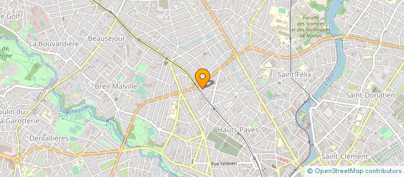 localisation de l'entreprise ENTREPRISE ANEZO à NANTES