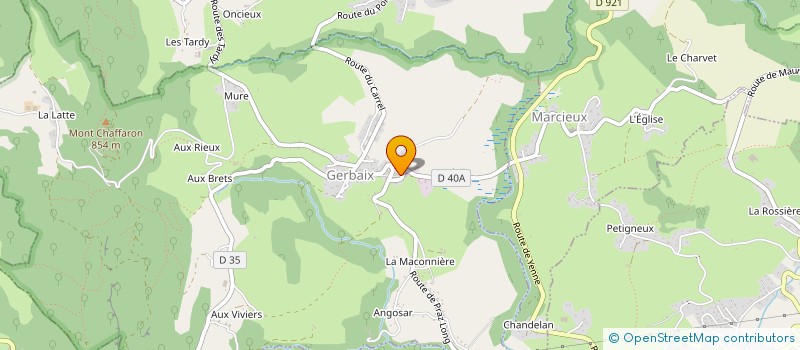 localisation de l'entreprise ENTREPRISE ANGELINO MICHEL ET FILS à GERBAIX