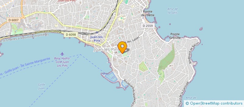 localisation de l'entreprise ENTREPRISE ANTIBOISE DE COMMERCE  ANTIBES