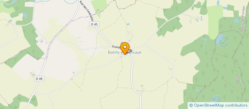 localisation de l'entreprise ENTREPRISE ANTOINE ET JEAN BRUNI à BATILLY-EN-PUISAYE