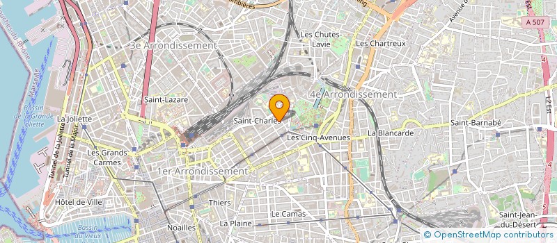 localisation de l'entreprise ENTREPRISE ANTONIO à MARSEILLE