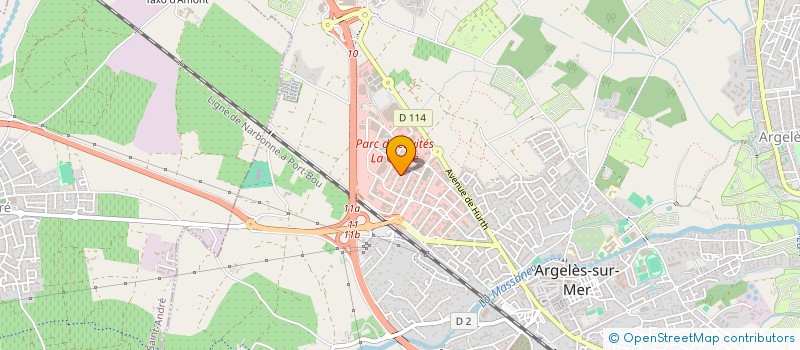 localisation de l'entreprise ENTREPRISE ARGELESIENNE DE POSE à ARGELES-SUR-MER