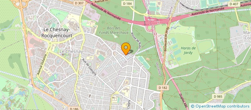 localisation de l'entreprise ENTREPRISE ASSISTANCE PREVEN RESOL DIFFI  LE CHESNAY-ROCQUENCOURT