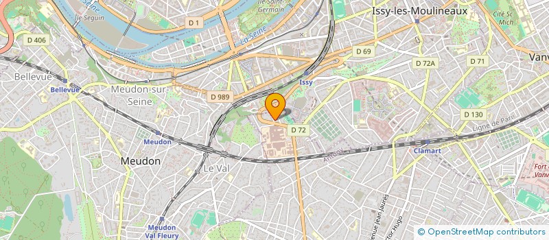 localisation de l'entreprise ENTREPRISE AUCLAIR ET COMPAGNIE à CLAMART