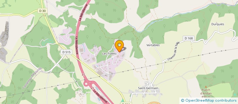 localisation de l'entreprise ENTREPRISE AUGLANS à MILLAU