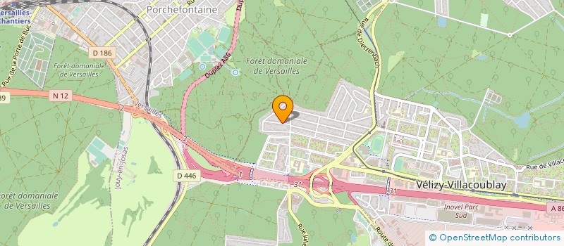 localisation de l'entreprise ENTREPRISE AUROUX à VELIZY-VILLACOUBLAY