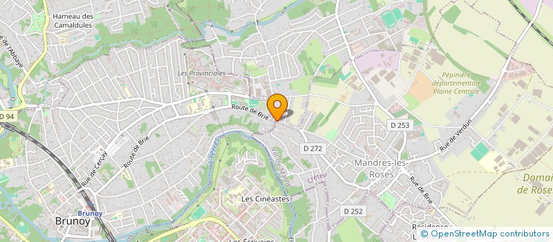 localisation de l'entreprise ENTREPRISE BAKO à MANDRES-LES-ROSES