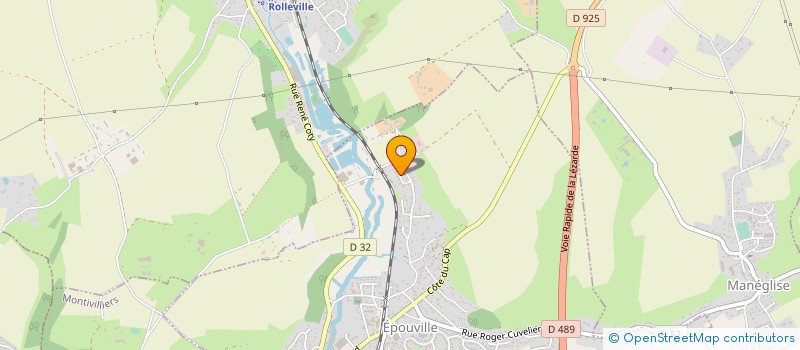 localisation de l'entreprise ENTREPRISE BALBIANO S A à EPOUVILLE