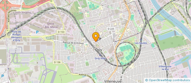 localisation de l'entreprise ENTREPRISE BALDONEDO  ORLY