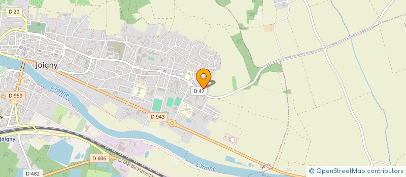 localisation de l'entreprise ENTREPRISE BARRAULT à JOIGNY