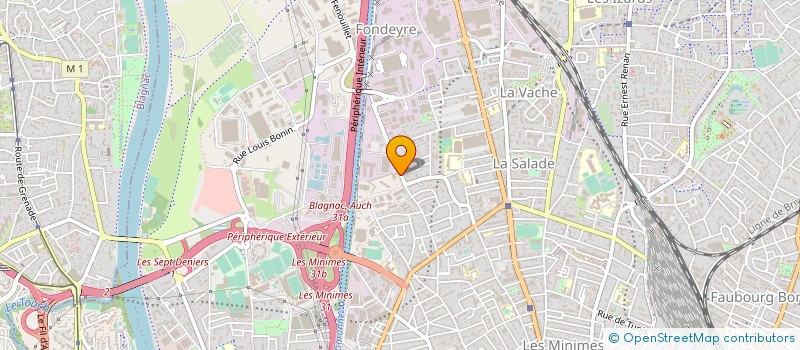 localisation de l'entreprise ENTREPRISE BEDOURET  GRENADE SUR GARONNE