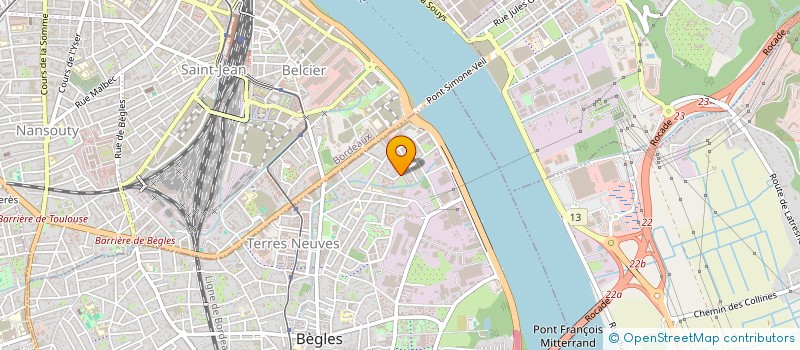 localisation de l'entreprise ENTREPRISE BEGLAISE à BEGLES