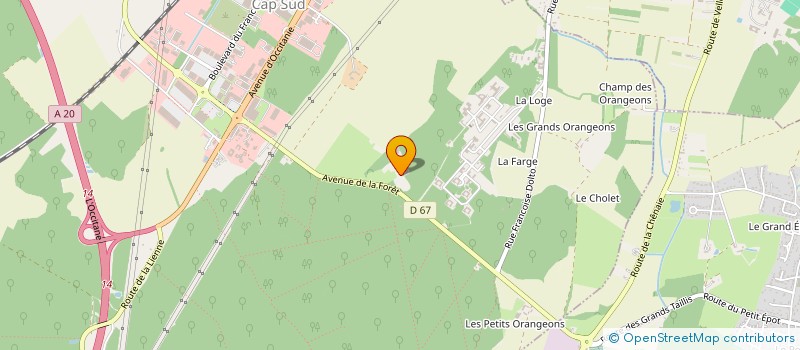 localisation de l'entreprise ENTREPRISE BENOIT TOURAT à SAINT-MAUR