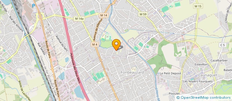 localisation de l'entreprise ENTREPRISE BERGON ET COMPAGNIE  SAINT-ALBAN