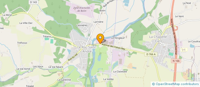 localisation de l'entreprise ENTREPRISE BERNARD ET ASSOCIES à VAL D'OUST