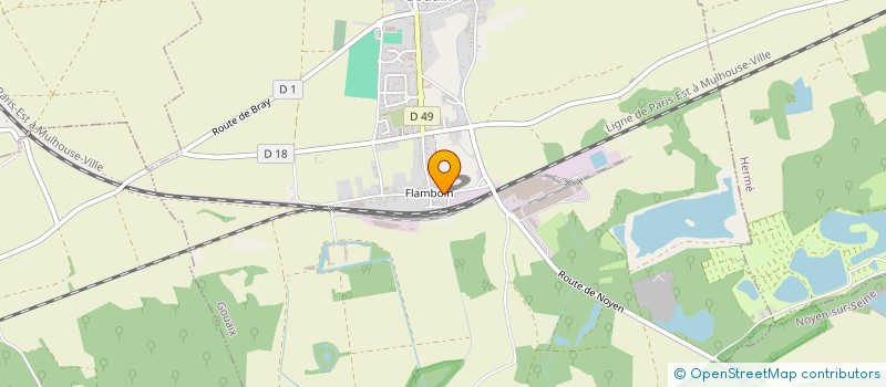 localisation de l'entreprise ENTREPRISE BERTAMINI FILS  GOUAIX