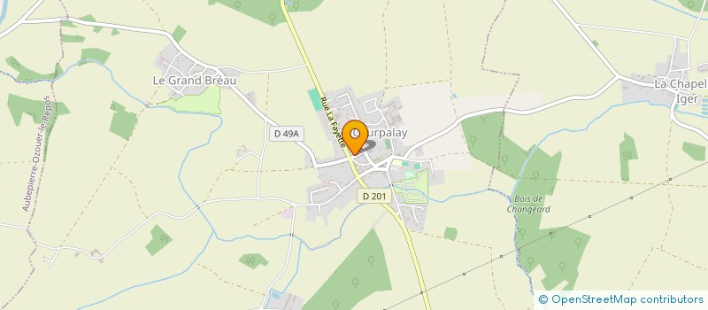 localisation de l'entreprise ENTREPRISE BESI  COURPALAY