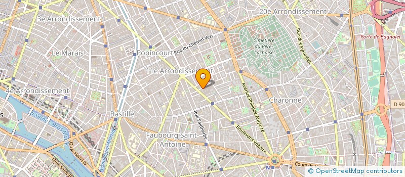 localisation de l'entreprise ENTREPRISE BOHLER à PARIS