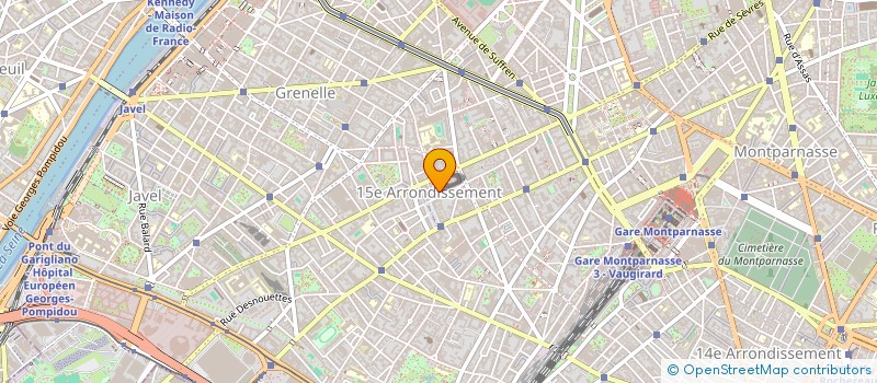 localisation de l'entreprise ENTREPRISE BONNETTE à PARIS
