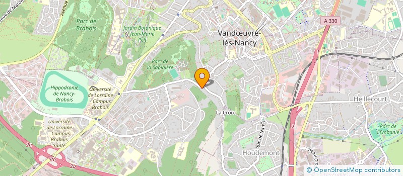 localisation de l'entreprise ENTREPRISE BOONE EDDY  VANDUVRE-LES-NANCY