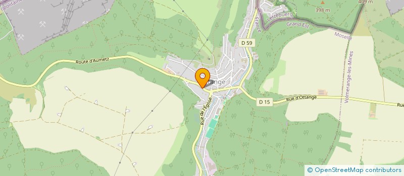 localisation de l'entreprise ENTREPRISE BORBICONI  OTTANGE