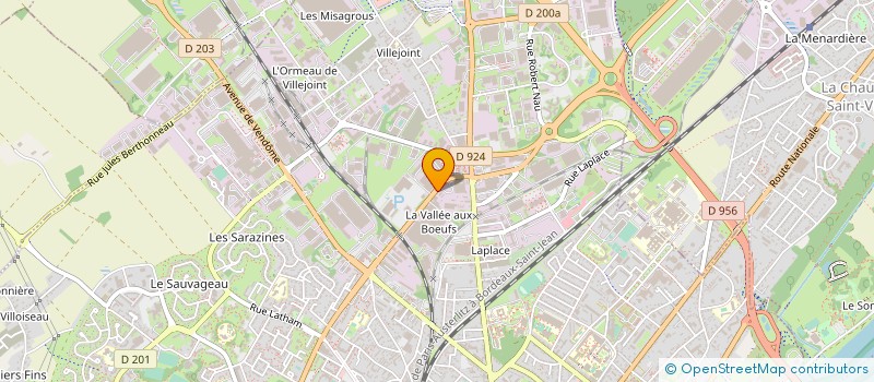 localisation de l'entreprise ENTREPRISE BORDEAUX SA à BLOIS