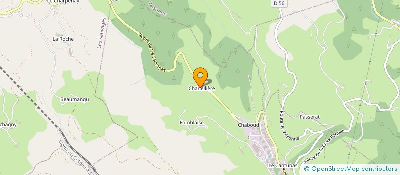 localisation de l'entreprise ENTREPRISE BOST PERE ET FILS  TARARE