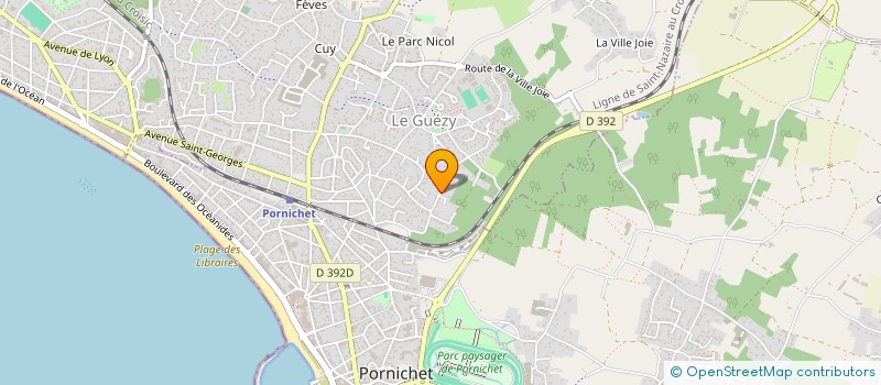 localisation de l'entreprise ENTREPRISE BOUCHE FILS  LA BAULE-ESCOUBLAC