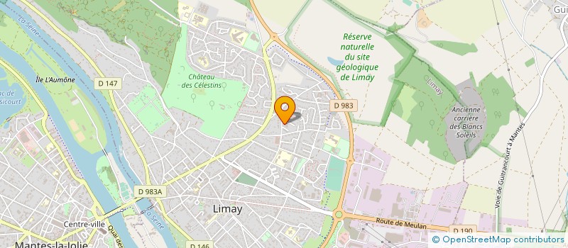 localisation de l'entreprise ENTREPRISE BOUJEMAAOUI  LIMAY