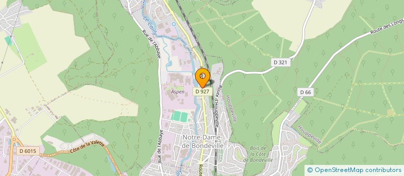 localisation de l'entreprise ENTREPRISE BRAULT SAS à NOTRE-DAME-DE-BONDEVILLE