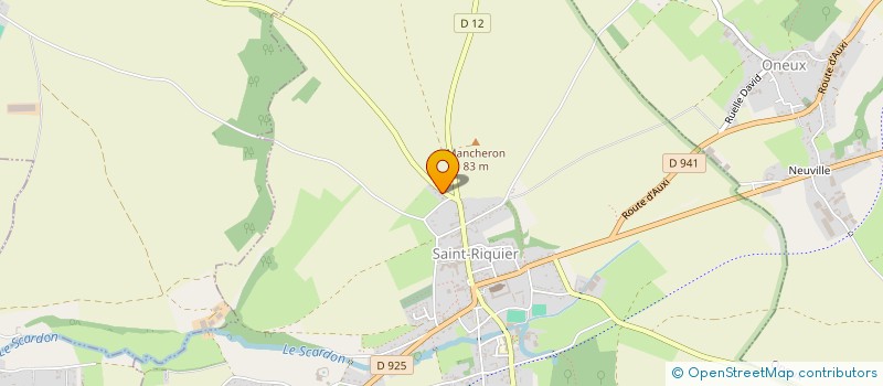 localisation de l'entreprise ENTREPRISE BRIDOUX  ONEUX