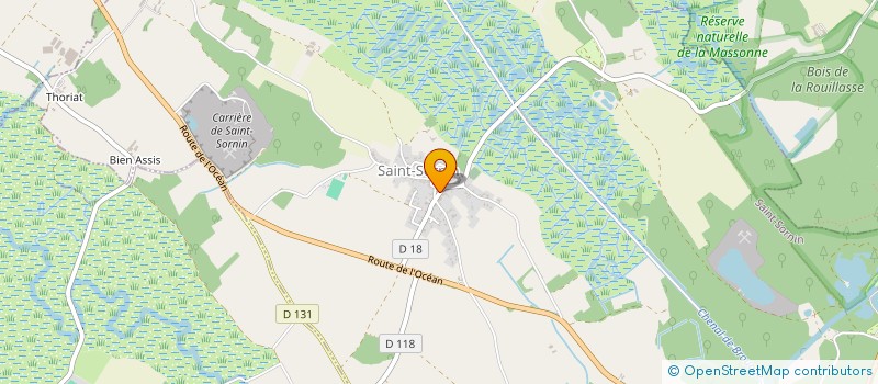 localisation de l'entreprise ENTREPRISE BROCARD à SAINT-SORNIN