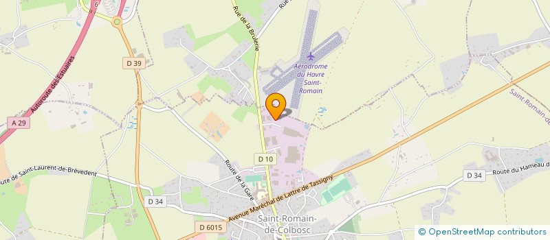 localisation de l'entreprise ENTREPRISE BROWANG à SAINT-ROMAIN-DE-COLBOSC