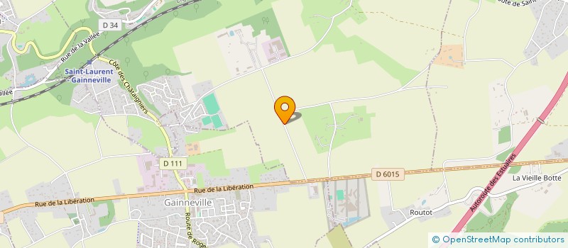 localisation de l'entreprise ENTREPRISE BUQUET S.A.  SAINT-LAURENT-DE-BREVEDENT