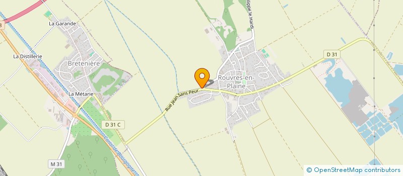 localisation de l'entreprise ENTREPRISE BURDAIRON à ROUVRES-EN-PLAINE