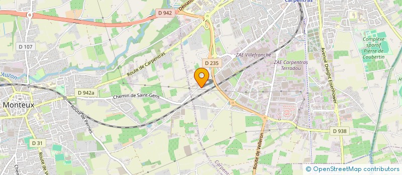 localisation de l'entreprise ENTREPRISE CAMPI à CARPENTRAS