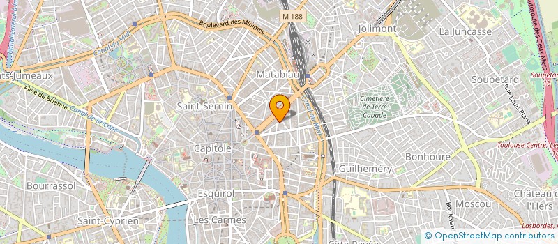 localisation de l'entreprise ENTREPRISE CANILLO SARL à TOULOUSE