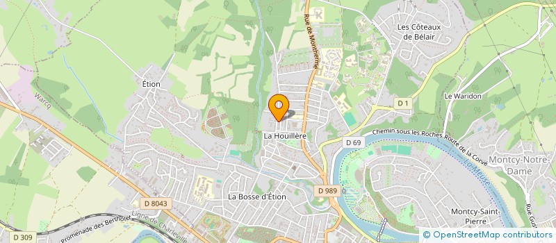 localisation de l'entreprise ENTREPRISE CAPPONI ET COMPAGNIE à CHARLEVILLE-MEZIERES
