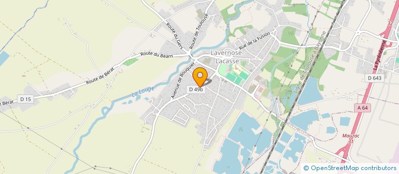 localisation de l'entreprise ENTREPRISE CATALA  SAINT-SULPICE-SUR-LEZE