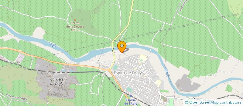 localisation de l'entreprise ENTREPRISE CATALANE DE TRAVAUX PUBLICS à ESPIRA DE L'AGLY