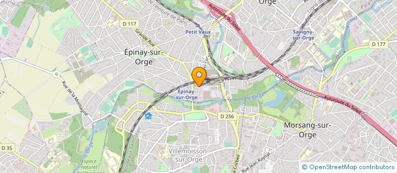 localisation de l'entreprise ENTREPRISE CERQUEIRA à EPINAY-SUR-ORGE