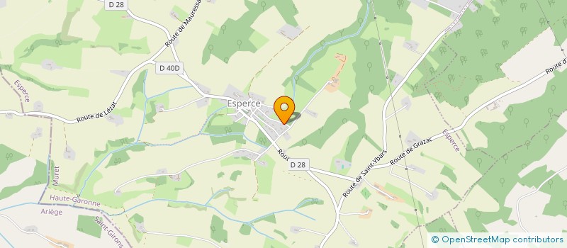 localisation de l'entreprise ENTREPRISE CERQUEIRA MENDES  ESPERCE