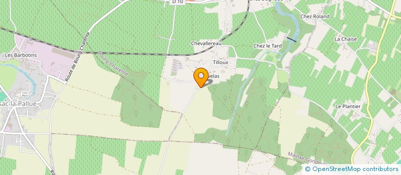 localisation de l'entreprise ENTREPRISE CHARENTAISE D'ELECTRICITE à BOURG-CHARENTE