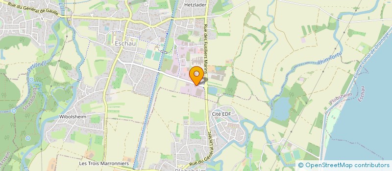 localisation de l'entreprise ENTREPRISE CHARLES BILZ SA à ESCHAU