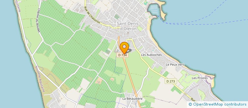 localisation de l'entreprise ENTREPRISE CHARLES SARL à SAINT-DENIS-D'OLERON