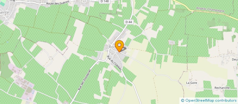localisation de l'entreprise ENTREPRISE CHAUMET- MORAT à ANGEAC-CHAMPAGNE