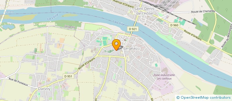 localisation de l'entreprise ENTREPRISE CHAUVETTE à DARVOY