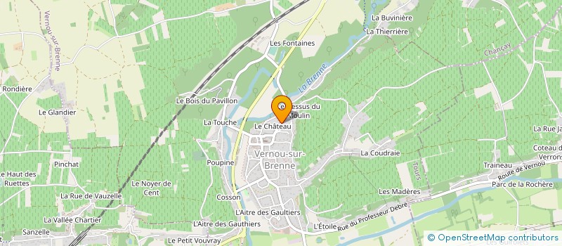 localisation de l'entreprise ENTREPRISE CHEVALIER à NOIZAY
