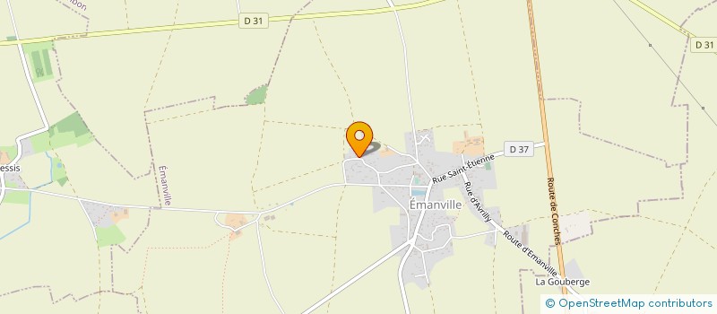 localisation de l'entreprise ENTREPRISE CHOPIN  EMANVILLE